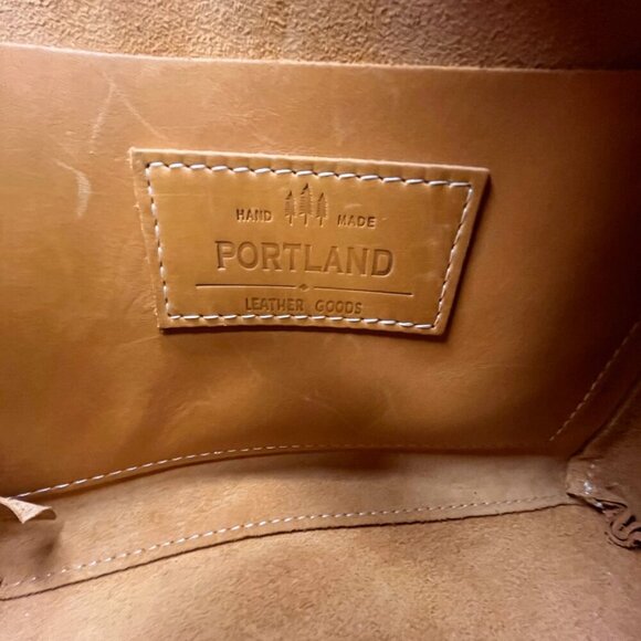 Portland Leather Goods Triangle Shoulder Bag - Picture 9 of 15